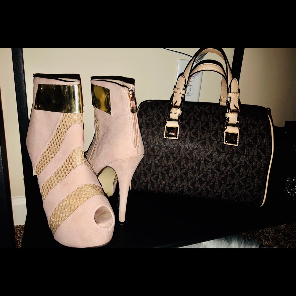 5inch suede heels